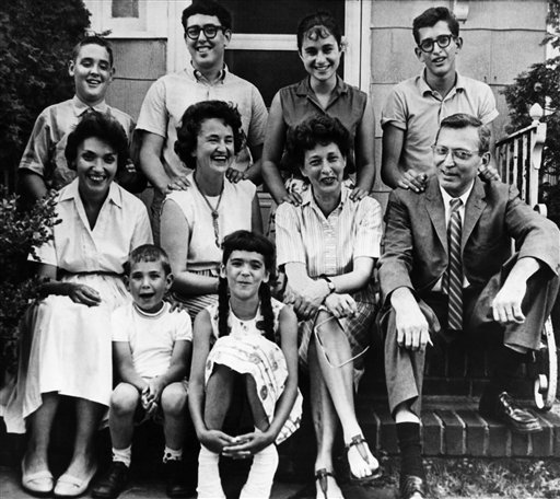 1962 photo showing some of the parents that brought the lawsuit the voluntary prayer